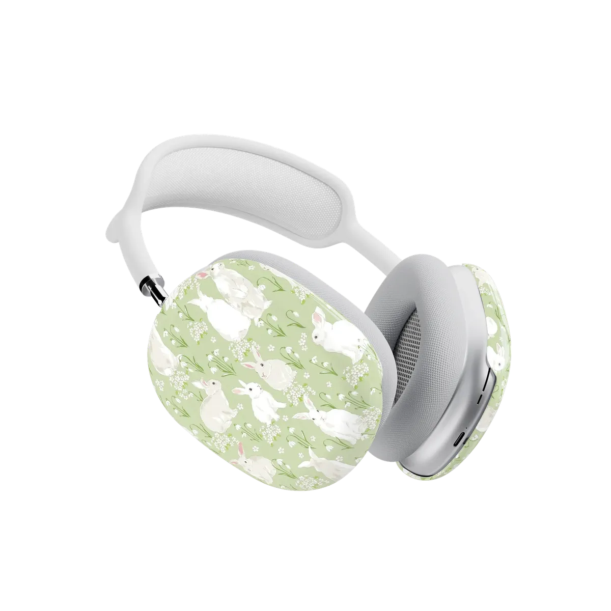 Hop to it | Green Bunny AirPods Max Case