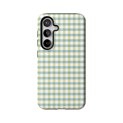 Pastel Picnic | Blue & Green Gingham Case